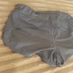 Light blue lululemon shorts